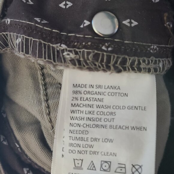 Prana Slim Fit Beige Men's Canvas Pants Size 33 x 32 - Picture 5 of 7